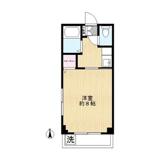 小野コーポ【2階】の間取り