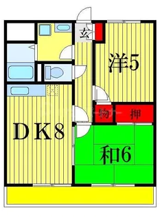 エミネンスMIYA【1階】の間取り