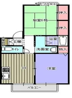 センチュリー113A【2階】の間取り