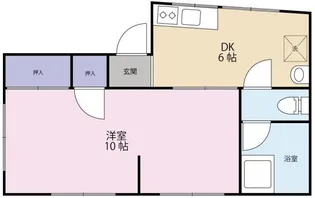 クレア.N【3階】の間取り