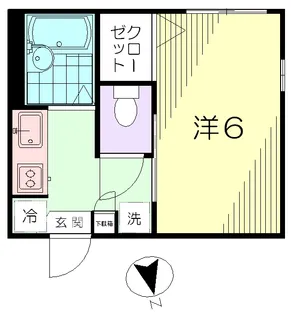 フォーリアスK【2階】の間取り