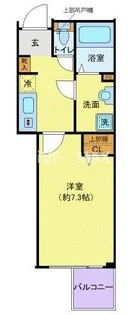 クレヴィスタ赤羽【1階】の間取り