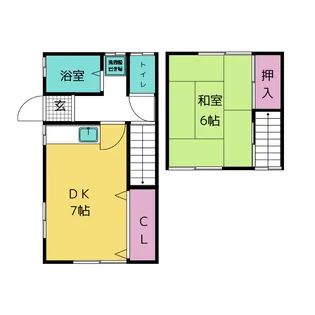 宮城県仙台市青葉区木町【一戸建】の間取り