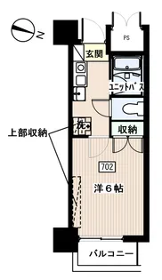 ヴィオクレスト神谷【7階】の間取り