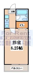 メゾン東大阪【4階】の間取り