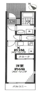 神奈川県横浜市中区新山下1【アパート】の間取り
