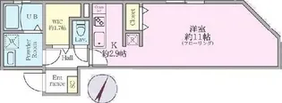 ESPERANZA SHINOZAKI【3階】の間取り