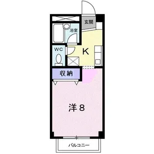 グリーンコート【2階】の間取り