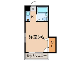 ドムス松宮B棟【2階】の間取り