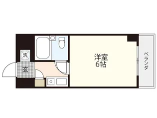 朝日プラザ呉センターコア【8階】の間取り