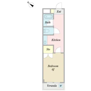 ビクトリーパレス【1階】の間取り