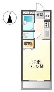 ファインヴィーブル弐番館【1階】の間取り