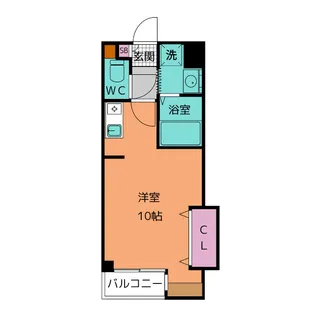 アルカディア翔【3階】の間取り