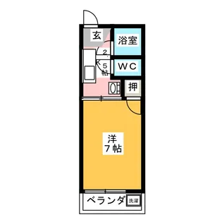 フォーブル鈍池【2階】の間取り