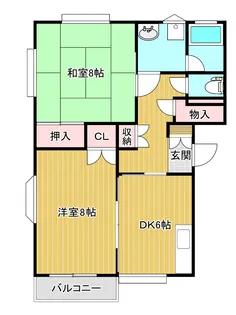 アルナス【2階】の間取り