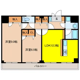 パピーコート【2階】の間取り