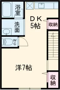 Lieto吉尾 D【2階】の間取り