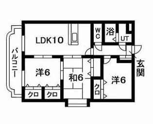 Y.M.Hayashi【5階】の間取り