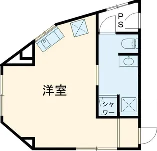M5ビル【3階】の間取り