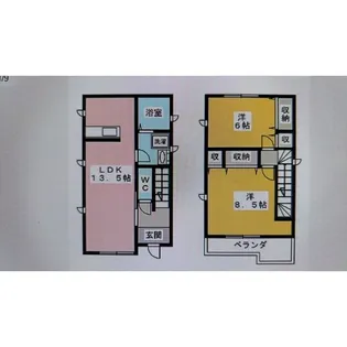 岐阜県羽島郡岐南町石原瀬1【一戸建】の間取り