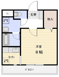 グランコート【3階】の間取り