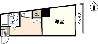 Residence R【7階】の間取り