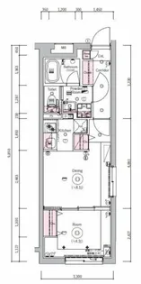 東京都品川区西大井2【マンション】の間取り