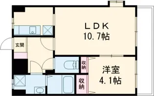 THE RESIDENCE PARK佐賀駅南II【3階】の間取り