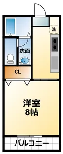 千葉県東金市求名【アパート】の間取り