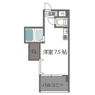 ダゼアマンション【8階】の間取り