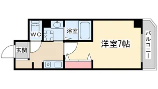 IF西梅田【4階】の間取り