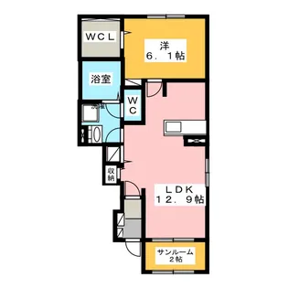 清和苑【1階】の間取り