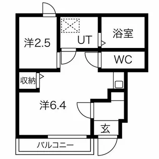 EHRE【1階】の間取り