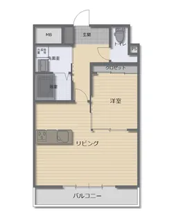 Seagarden船小路【2階】の間取り