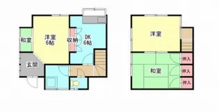 広島県広島市佐伯区五日市中央6【一戸建】の間取り