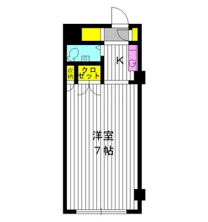 東京都練馬区小竹町1【マンション】の間取り
