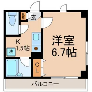 アンビロンM【2階】の間取り