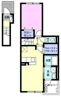 GLORIA【2階】の間取り