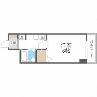 バローレ住之江【2階】の間取り