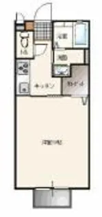 シャルマン【1階】の間取り