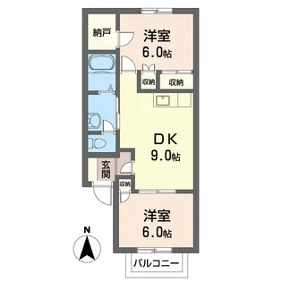 コルキス ノード【2階】の間取り