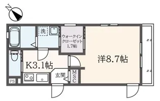 東京都豊島区池袋3【マンション】の間取り