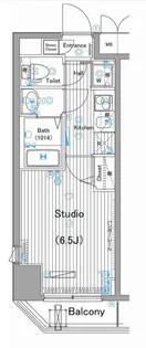 ガーラ・シティ渋谷幡ヶ谷【5階】の間取り