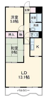 ダイヤメゾン戸田公園【4階】の間取り