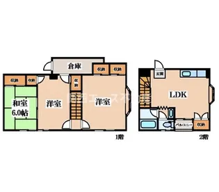 おしゃれ館新森の間取り