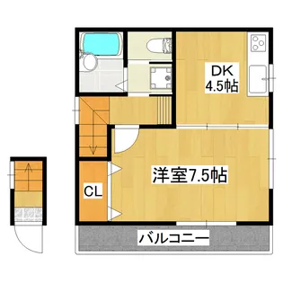 プレミール【2階】の間取り