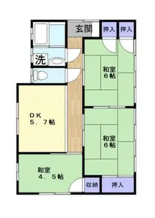 熊本県熊本市北区龍田1【一戸建】の間取り