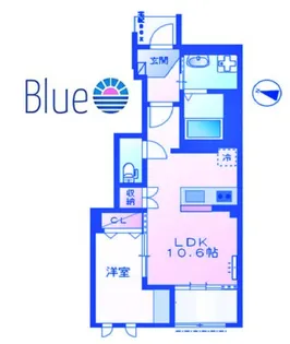 神奈川県横浜市泉区下飯田町【アパート】の間取り