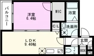 ジーメゾン与野本町【3階】の間取り
