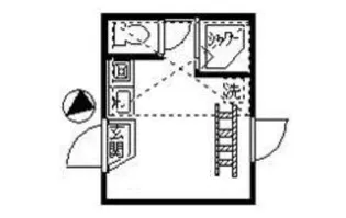 レジデンス西荻【1階】の間取り